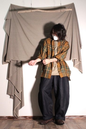 ASEEDONCLOUD HW デニムワイドトラウザー/Wide Trousers 