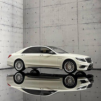 Mercedes-Benz AMG S65 (W222/V222) Diamondwhite 1/18GT-SPIRIT B66960371  F-913 - Gallery Tanaka Shopping Site