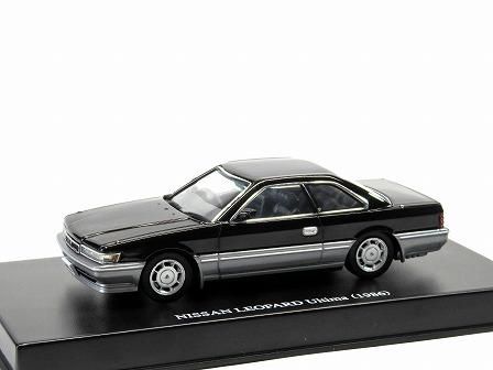 絶版 NISSAN LEOPARD Ultima (F31) 1986 Black/Greymetallic 1