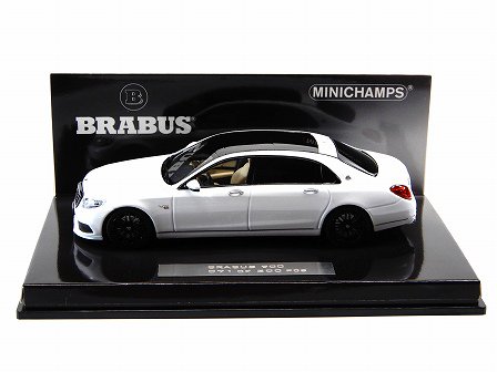 BRABUS 900 Based on Mercedes-Maybach S600 (X222) 2016 Diamond White  1/43MINICHAMPS 437035421 F-6741 - Gallery Tanaka Shopping Site
