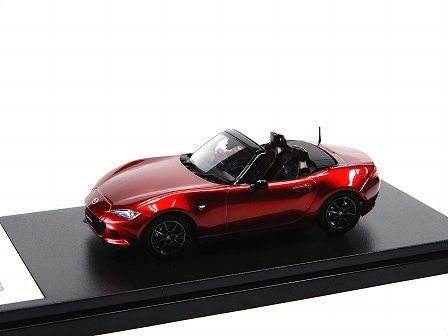 MAZDA ROADSTER (ND) RS 2015 ソウルレッドクリスタルメタリック 1/43HI-STORY HS253RE F-8204 -  Gallery Tanaka Shopping Site