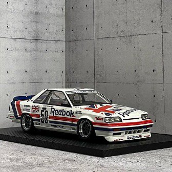 Reebok SKYLINE R31 GTS-R #50 長谷見昌弘/A.OLOFSSON 1/18TSM X TOMYTEC 287155  F-8881 ● - Gallery Tanaka Shopping Site