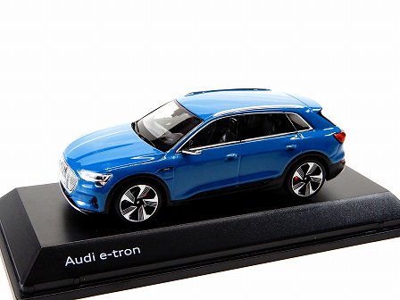 AUDI e-tron Antigua Blue 2019 1/43SPARK 5011820631 - Gallery