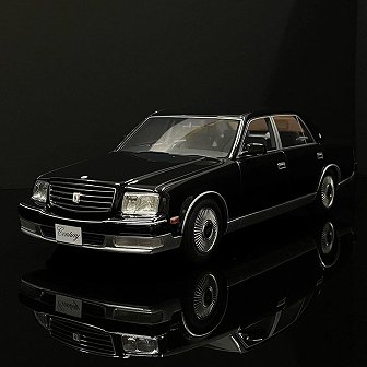 TOYOTA CENTURY (GZG50) 神威 Black 1/18SAMURAI KSR18002BK2 F-9931 - Gallery  Tanaka Shopping Site