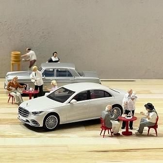 Mercedes-Benz S-Class (W223/V223) DiamondWhite 1/87Herpa