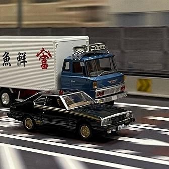西部警察 MACHINE-X SKYLINE JAPAN TURBO 1/64TOMYTEC VOL.23 G