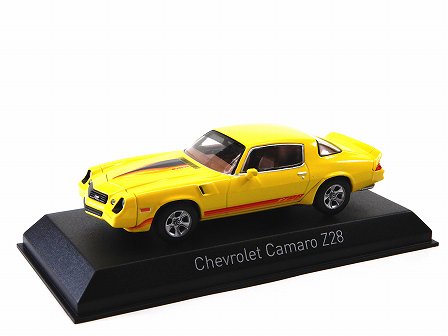 CHEVROLET CAMARO Z28 1980 Yellow with Stripe 1/43NOREV 90017 G-426 -  Gallery Tanaka Shopping Site