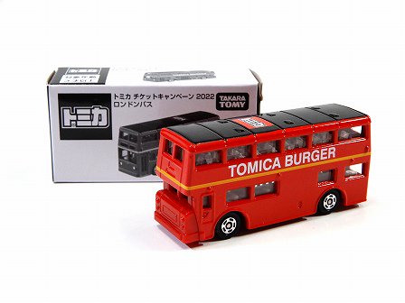 トミカチケットキャンペーン 2022 ロンドンバス TOMICA G-3862