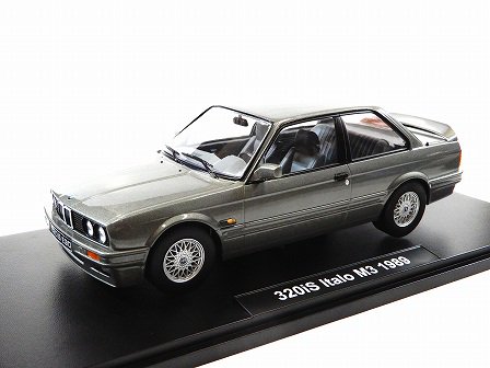 BMW 320iS (E30) Italo M3 1989 Greymetallic 1/18KK-SCALE KKDC180881