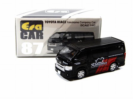 TOYOTA HIACE (200系) YOKOHAMA Company Car ADVAN 1/64 EraCar 87 