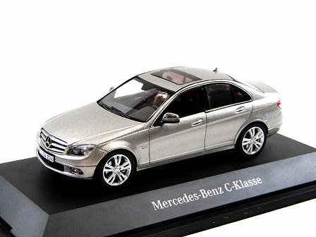 Mercedes-Benz C-Class (W204) Cubanit Silver 1/43Schuco B66962373 G-5819 -  Gallery Tanaka Shopping Site