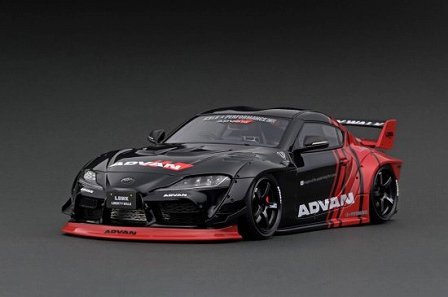 LB-WORKS TOYOTA SUPRA (A90) Black/Red 1/18Ignitionmodels IG2650 G-6210 -  Gallery Tanaka Shopping Site