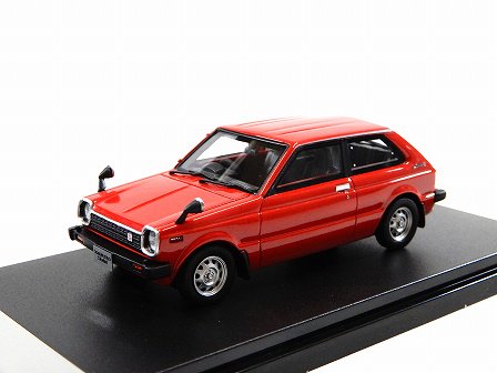 TOYOTA STARLET (KP61) S 1978 Red 1/43HI-STORY HS387RE G-6267 