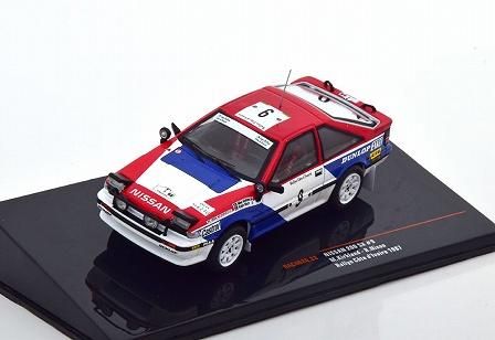 NISSAN 200SX (SILVIA/S12) #9 Rallye Cote d'lvoire 1987 1/43IXO 