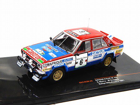 DATSUN VIOLET (PA10) GT #6 Rallye Cote d'lvoire 1981 1/43IXO