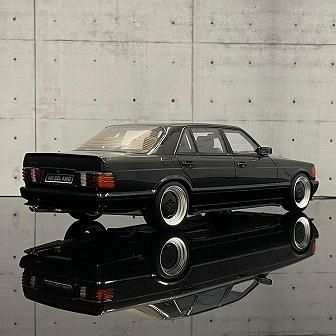 Mercedes-Benz 560SEL (W126) AMG 6.0 Black 1/18Ottomobiles