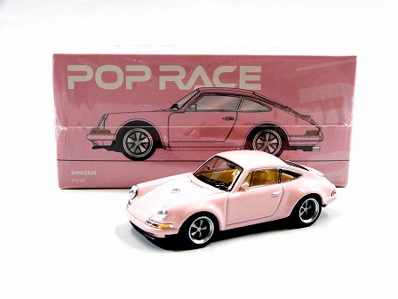 Singer 911(PORSCHE 911) 964 Pink Edition 1/64POPRACE PR64-SGR1-PK01 G-7276  - Gallery Tanaka Shopping Site