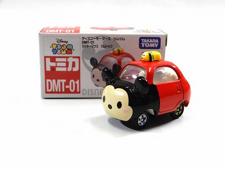 ディズニーモータース ツムツム ミッキーマウス ツムトップ TOMICA DMT