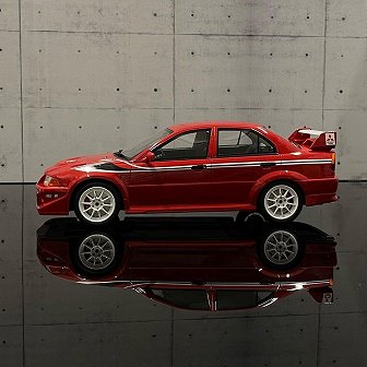 MITSUBISHI LANCER Evolution VI (CP9A) TOMMI MAKINEN Edition Red 1