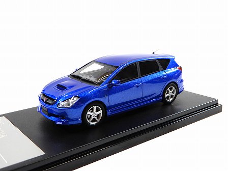 TOYOTA CALDINA (ST246W) GT-FOUR 2002 Bluemica 1/43HI-STORY HS409BL