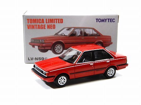 TOYOTA CARINA (TA61/TA63) 1600GT-R 1984 Red 1/64TOMYTEC LV-N59c G-7631 -  Gallery Tanaka Shopping Site