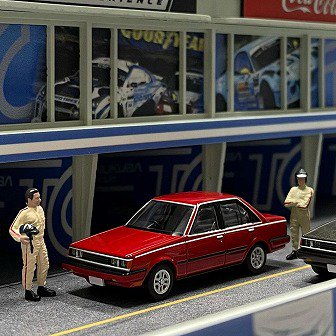 TOYOTA CARINA (TA61/TA63) 1600GT-R 1984 Red 1/64TOMYTEC LV-N59c G-7631 -  Gallery Tanaka Shopping Site