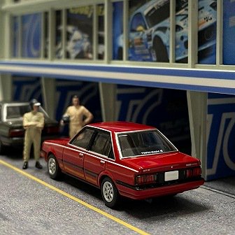 TOYOTA CARINA (TA61/TA63) 1600GT-R 1984 Red 1/64TOMYTEC LV-N59c G-7631 -  Gallery Tanaka Shopping Site