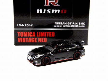 NISSAN GT-R (R35) NISMO Special Edition 2022 Model Black Pearl 1/64TOMYTEC  LV-N254c G-8236 - Gallery Tanaka Shopping Site