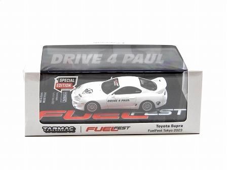 TOYOTA SUPRA (A80) White “FUEL FEST TOKYO 2023 ” 1/64 TARMAC