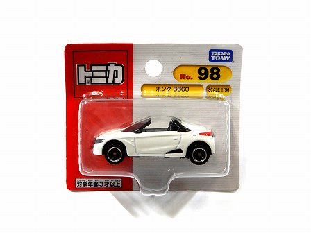 HONDA S660 (JW5) White 1/56TOMICA 98 G-8612 - Gallery Tanaka ...