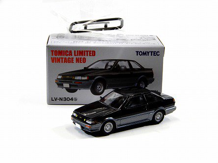 TOYOTA COROLLA LEVIN (AE86) 2door GT-APEX 1985 Black/Grey 1 