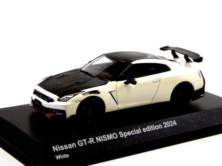 NISSAN GT-R NISMO (R35) Special Edition 2024 White Pearl 1/43 