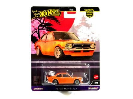 TOYOTA COROLLA LEVIN (TE27) Orange HotWheels HRV69 J-995