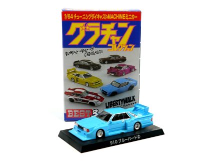 グラチャンコレクション BEST3 910 ブルーバード ② ブルー 1/64AOSHIMA 111765 J-1511 - Gallery  Tanaka Shopping Site