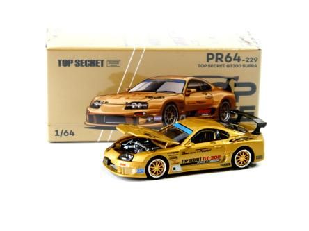 おひとり様1台 TOP SECRET GT300 SUPRA (A80) Gold ボンネット おひとり様1台 TOP SECRET GT300 SUPRA (A80) Gold ボンネット
