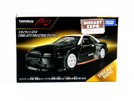 Malaysia DIECAST EXPO”SKYLINE R34 GT-R 1999 JGTC GT500 TEST