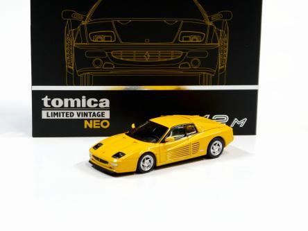 Ferrari F512M Yellow 1/64 TOMICA LIMITED VINTAGE NEO