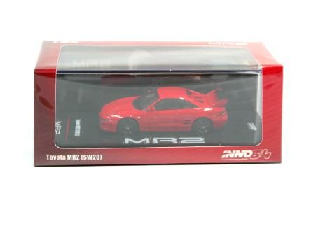 TOYOTA MR2 (SW20) Red 1/64 INNO64 IN64-MR2SW20-RED J-3363