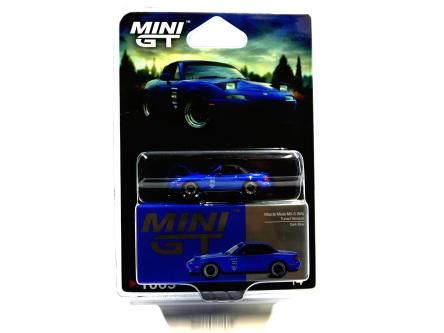 ブリスター”MAZDA MIATA MX-5 (NA) Tuned VERSION Darkblue 1/64
