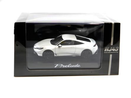 HONDA PRELUDE 2025 White 1/43 Hobby Japan HJ431010AW J-4020