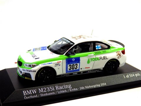 BMW  M235i Racing #303 Nurburgring 24hrs 2014 1:43 