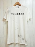 【JOHNNY BUSINESS】#FUCK OFF T-SHIRT/2019 UPDATE Ver.(WHITE)