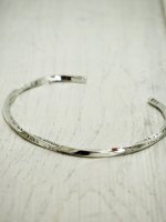 【amp japan】LET IT BE STAMPED & TWISTED BANGLE -Thin-