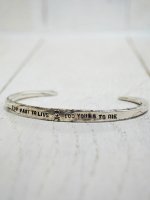 【amp japan】Too Fast To Live Too Young To Die Bangle