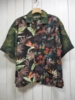 AYUITECRAZY ALOHA SHIRT(BLACK)