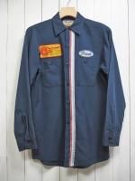 Vintage1980's RED CAP CUSTOM WORK SHIRT