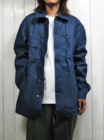 Prison Blues / Rigid Yard Coat Denim