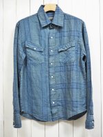 【AYUITE】CRAZY FRENCH LINEN WESTERN SHIRT