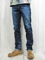 AYUITESTRETCH SELVEDGE 5P USED DENIM PANTS(INDIGO)