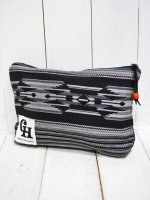 【GRAB IN HOLLYWOOD】NATIVE JACQUARD POUCH /B